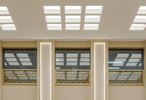 The new USG Boral Ensemble monolithic acoustical ceiling system was installed in Chancery House, Perth as part of a refurbishment by Oldfield Knott Architects.