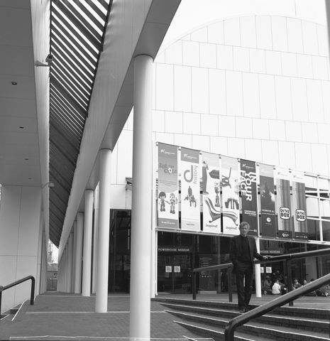 Lionel Glendenning photographed in 2007 at the Powerhouse Museum, Ultimo, for Neil Fenelon’s Faces Behind The Facade.