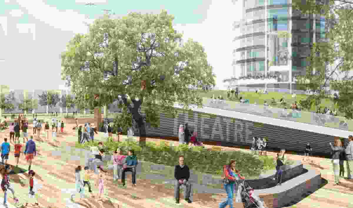 The Orchard, Ryde Square by Team2 in collaboration with Arcadia Landscape Architecture (Australia).