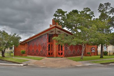 The Uniting Church in Mareeba by Eddie Oribin, photographed by Sarah Scragg in 2014.