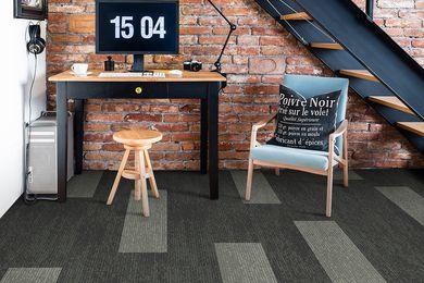 Upstream Ebb is a dynamic organic pattern that will accentuate any interior.