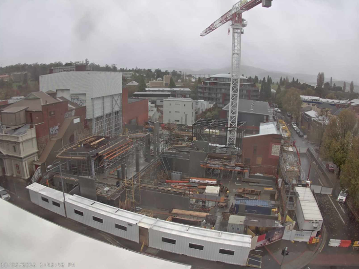 The Hedberg building site on 10 May.
