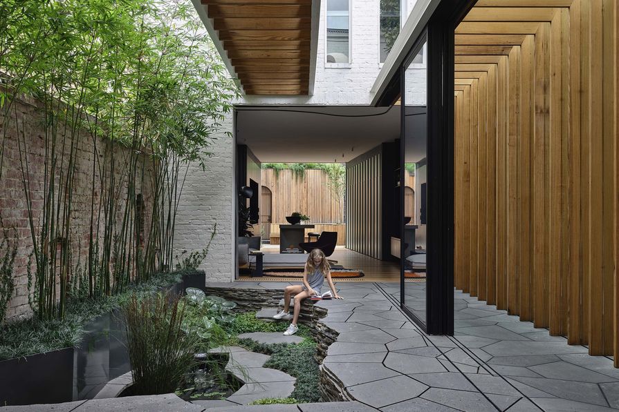 Architect’s mews Fitzroy Bridge House ArchitectureAU