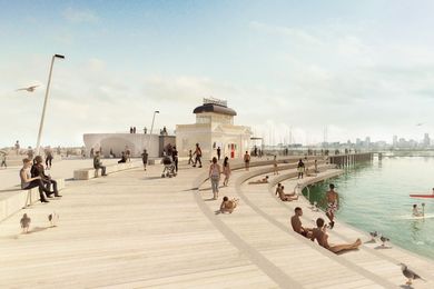 St Kilda Pier redevelopment by Jackson Clements Burrows Architects, with Site Office Landscape Architects and AW Maritime.