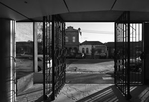 NMBW, Fitzroy Apartments – shared arcade space.