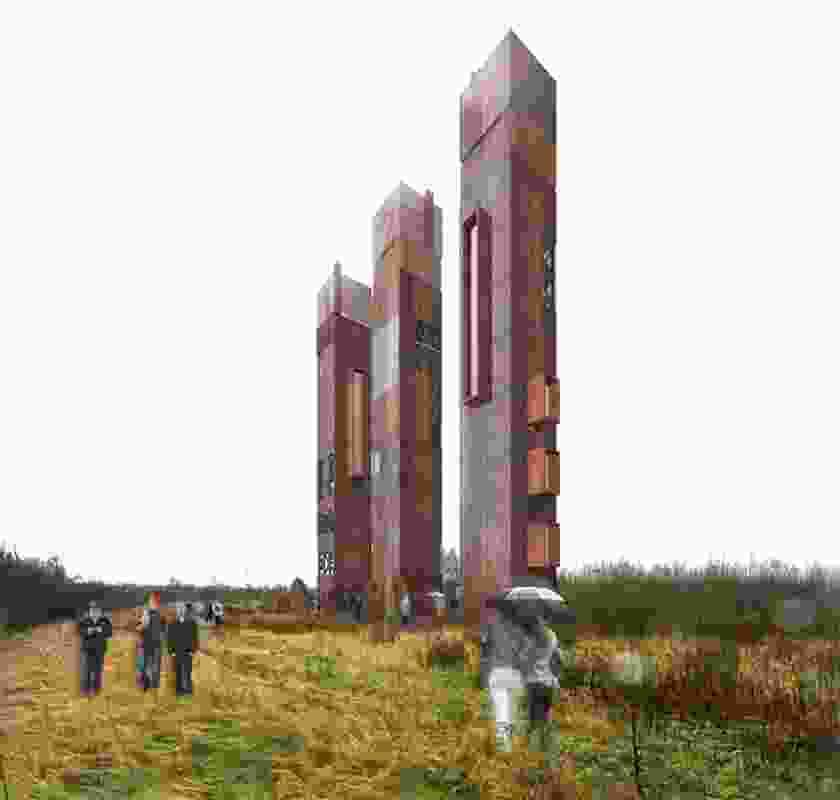 Cronton Colliery Design Competition, Great Britain, Hassell.