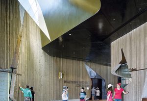 Waltzing Matilda Centre by Cox Architecture.
