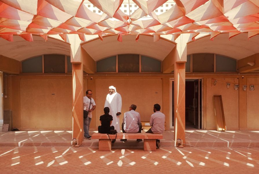 "Set the Controls to the Heart of the Sun" installation at Sharjah Architecture Triennial 2019.