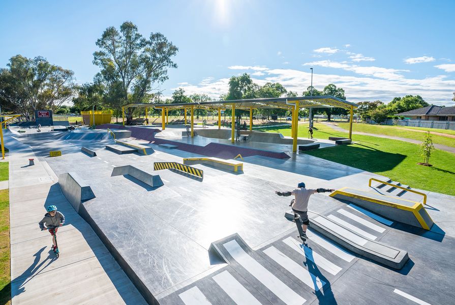 Albury Skate and Active Recreation Precinct by Playce