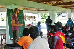 Emergency Architects Australia. Workshop in the Solomon Islands.