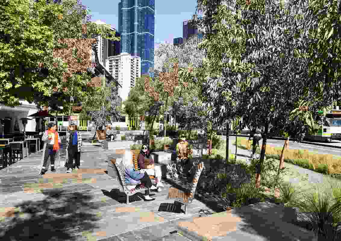 Transforming Southbank Boulevard by City Design, City of Melbourne with TCL and Mike Hewson