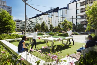 UTS Alumni Green by Aspect Studios.