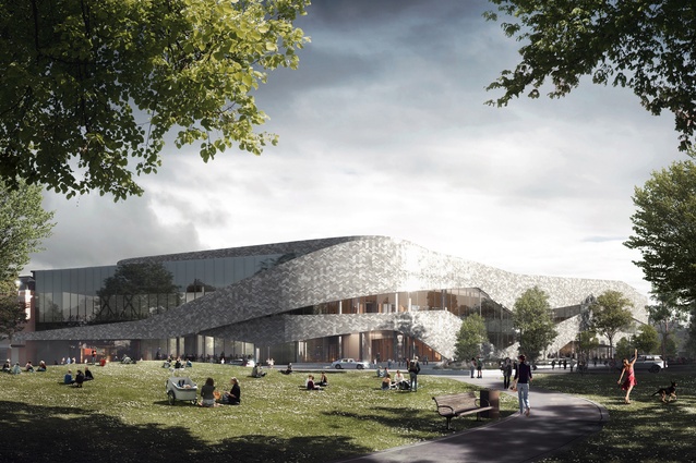 Christchurch Convention and Exhibition Centre by Woods Bagot.