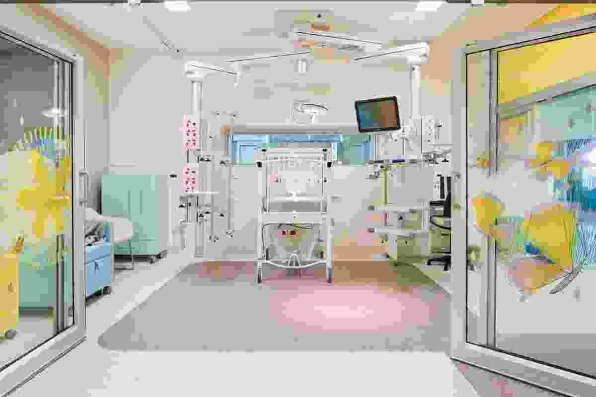 The Royal Children’s Hospital designed by Billard Leece Partnership and Bates Smart.