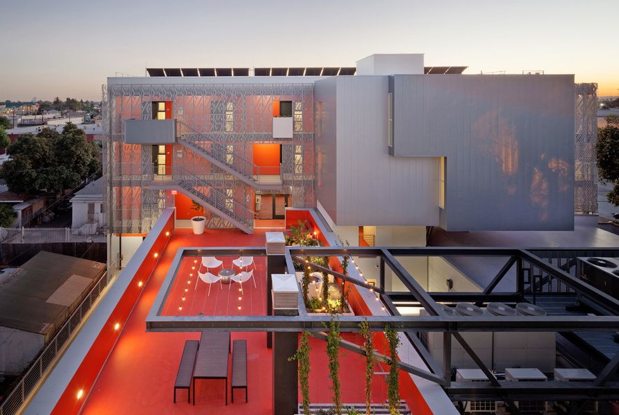 28th Street Apartments, Los Angeles, United States, by Koning Eizenberg Architecture, Inc.