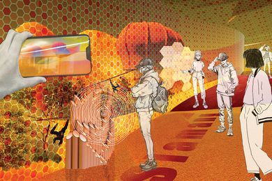 Within the tunnels, different conduction devices allow for multiple sensory experiences; sound pipelines extend into each animal’s living space, enabling visitors to hear different sounds.