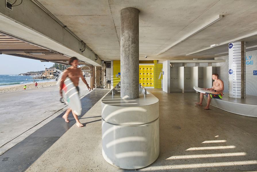 Coogee Beach Centre by Brewster Hjorth Architects, winner of the Waterfront category.