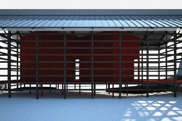 The proposal by Hiroshi Nakao and NMBW Architecture Studio.