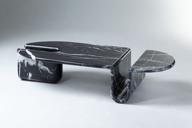 Bonnie and Clyde table by DOOQ.