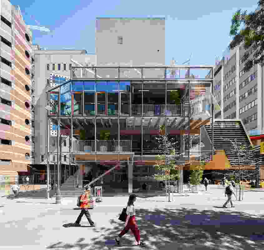 New Academic Street, RMIT University by Lyons with NMBW Architecture Studio, Harrison and White, MvS Architects and Maddison Architects.