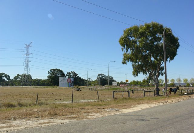 n the Perth suburb of Dayton, denuded peri-urban rural land awaits urban development. Photo taken in 2013.