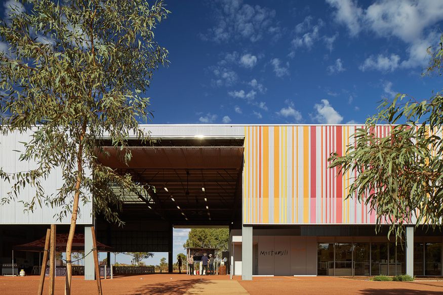 Nesting galleries: East Pilbara Arts Centre | ArchitectureAu