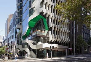 41X by Lyons, the new Victorian home for the Australian Institute of Architects and Architext bookshop.