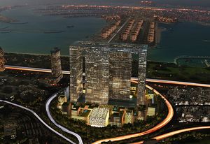 The Dubai Pearl by Caulfield Krivanek in association with Shweger Associates (Hamburg).