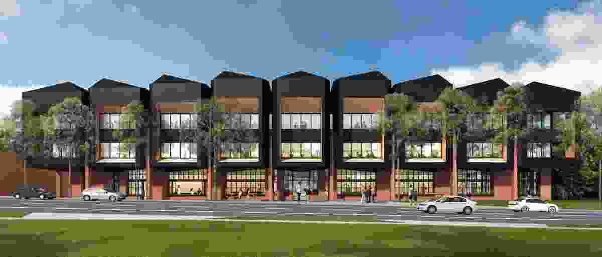 The proposed Latrobe Valley Govhub designed by WMK Architecture.