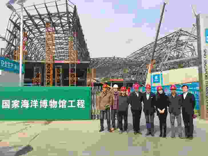 Anya Meng on Cox Architecture’s second official site visit to the National Maritime Museum of China, Tianjin ( 2016 ).