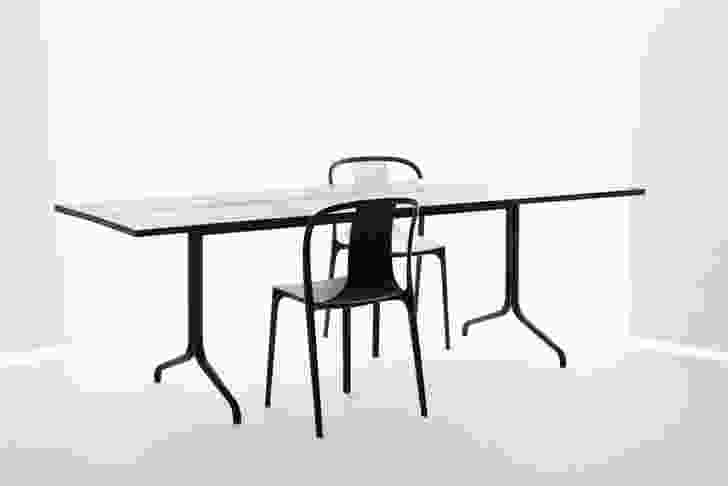 Belleville table by Ronan and Erwan Bouroullec for Vitra.