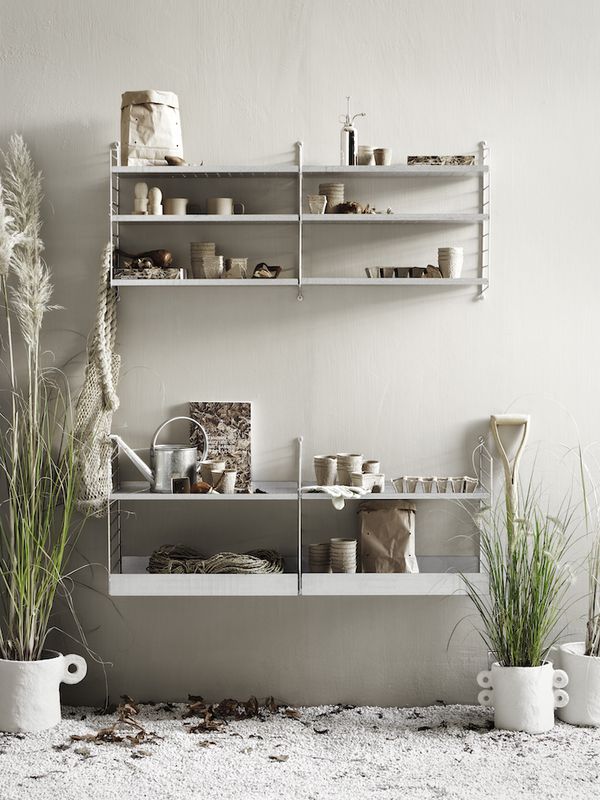 Iconic Swedish shelving system goes outdoor | ArchitectureAu