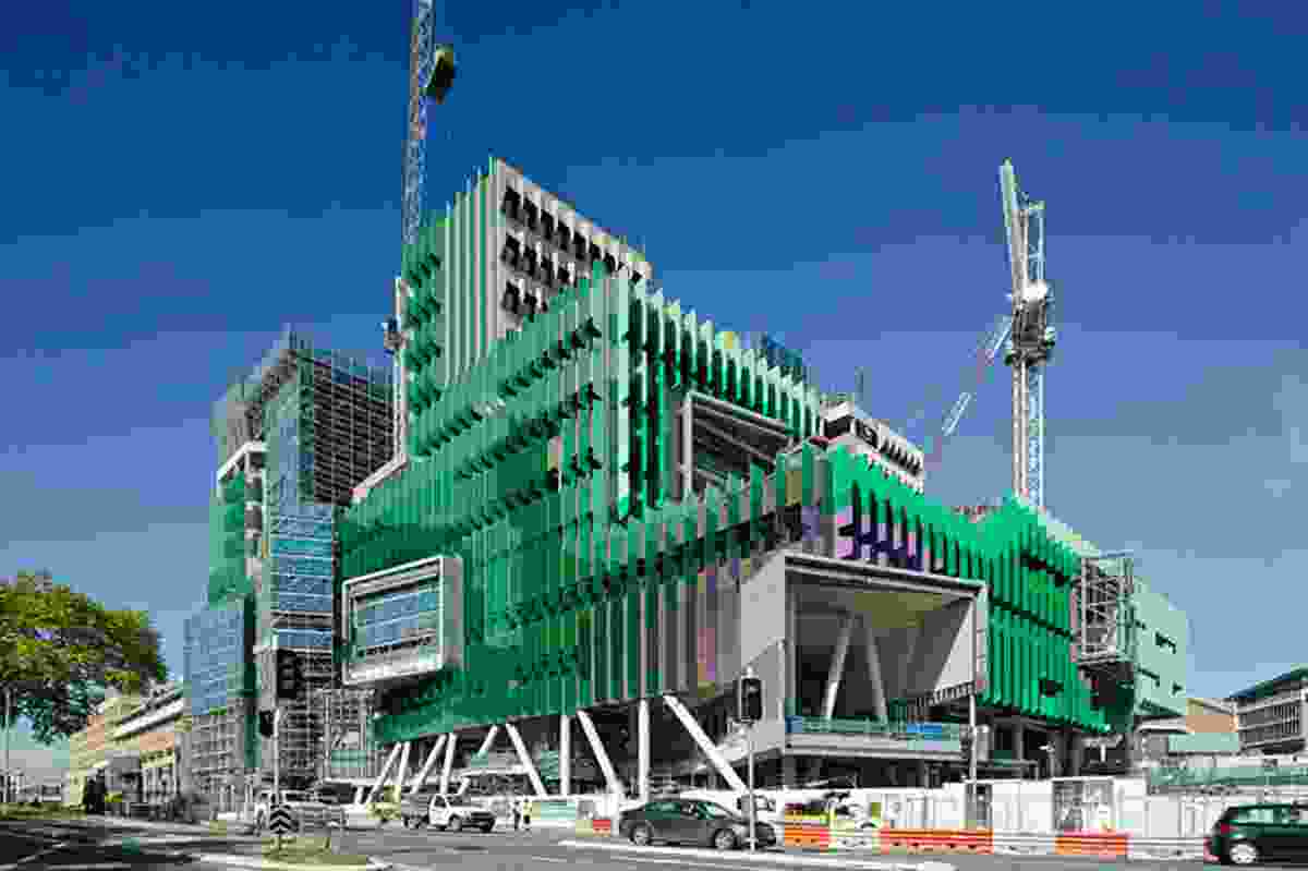Lady Cilento Children's Hospital nearing completion.