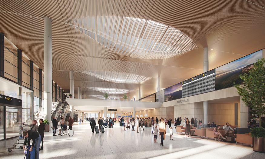 Final designs unveiled for Western Sydney Airport | ArchitectureAu