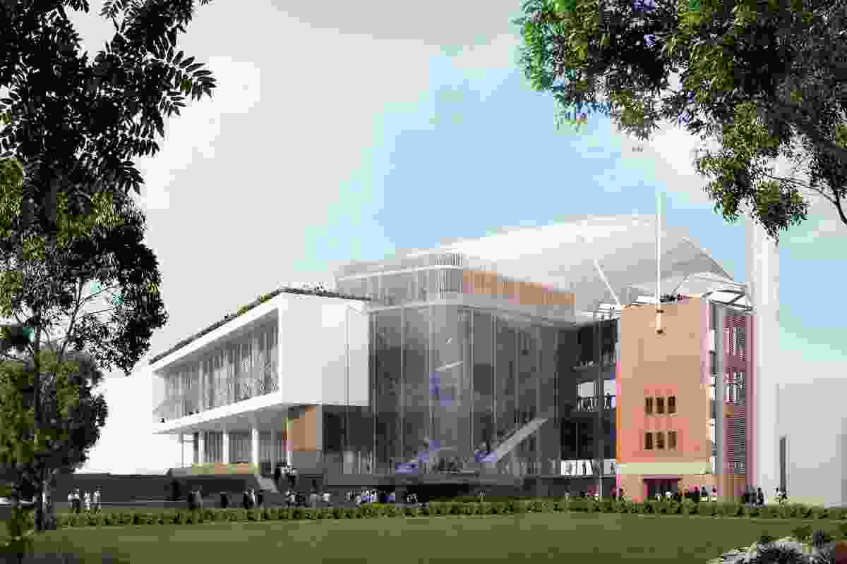 Cox Architecture's proposal for the new Northern Stand at the SCG.