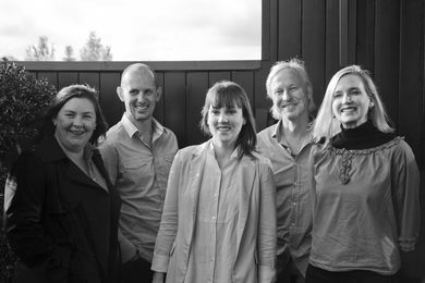The 2013 Houses Awards jury (from left) Debbie Ryan, Jon Clements, Katelin Butler, Peter Stutchbury and Alice Hampson.