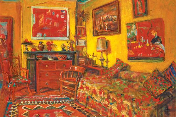 Margaret Olley, Yellow Interior, 1989. 