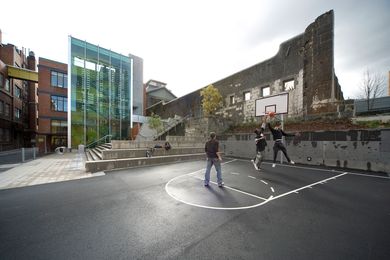 University Lawn Precinct RMIT University by Peter Elliott Architecture & Urban Design.  