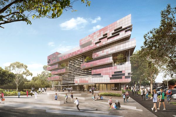 The proposed South Melbourne Primary School by Hayball.