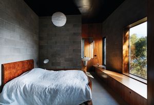 Besser blocks in Big Hill House by Kerstin Thompson Architects.