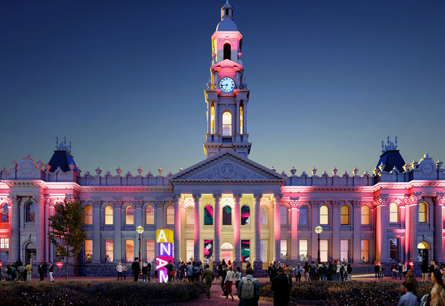 The proposed revitalisation of South Melbourne Town Hall by Peter Elliott Architecture and Urban Design.
