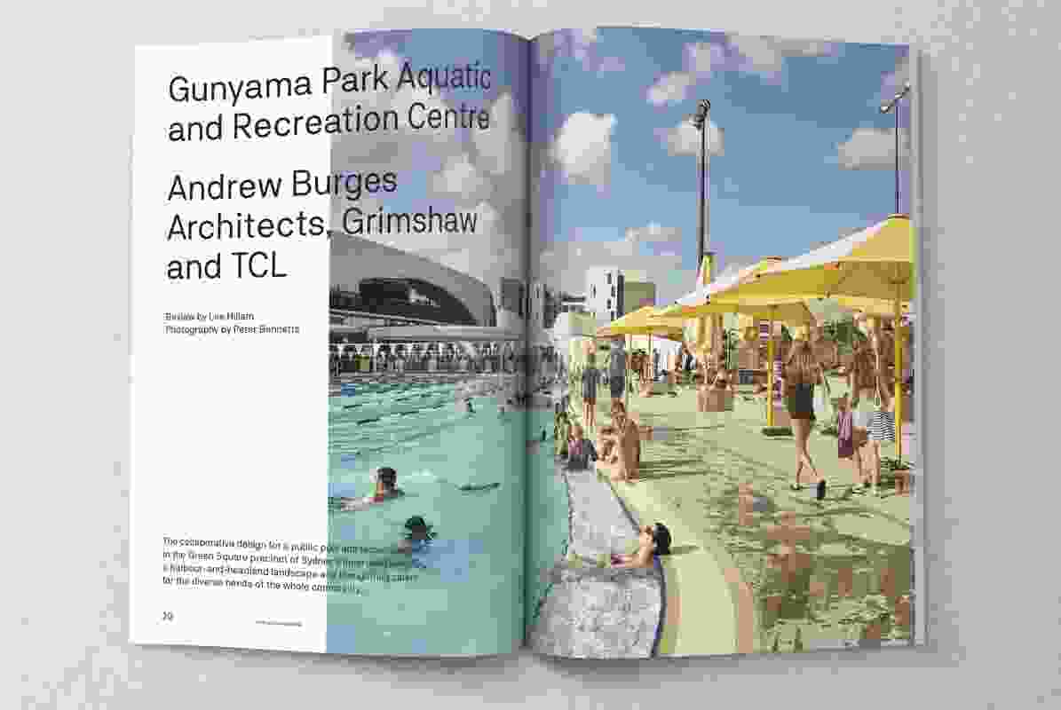 Gunyama Park Aquatic Recreation Centre by Andrew Burges Architects and Grimshaw