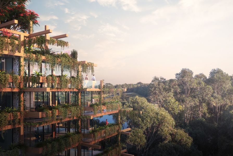 One Sydney Park by MHN Design Union, Silvester Fuller, Sue Barnsley Design and Make Architects.