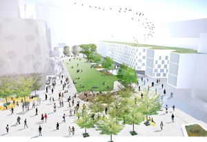 Aspect Studios' design for UTS's Alumni Green.