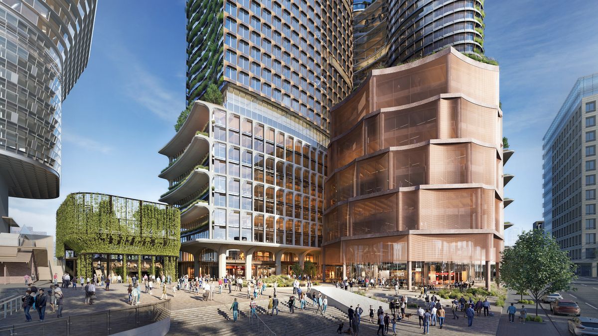 Two new additions to $3b central Sydney ‘tech hub’ | ArchitectureAU