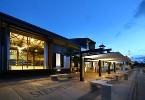 The Cairns Cruise Terminal.
