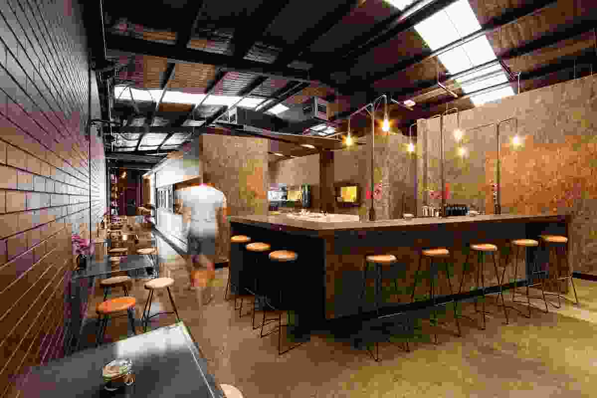 Code Black Coffee by Zwei Interiors Architecture.