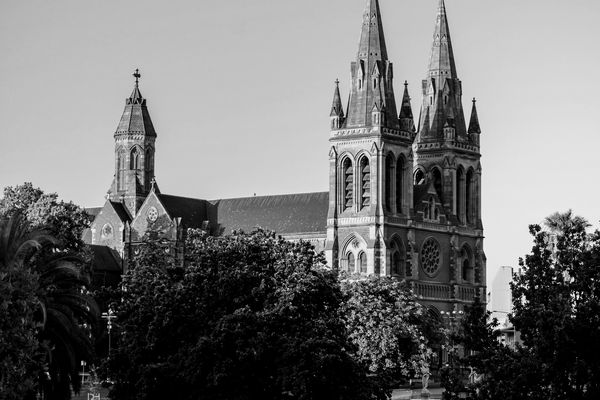 Built in 1869, St. Peter’s cathedral was designed by William Butterfield and Edward John Woods – the latter went on to found Woods Bagot with Walter Bagot.
