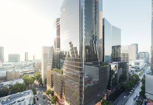 The office development at the corner of Collins and King streets by Cox Architecture and Gensler.